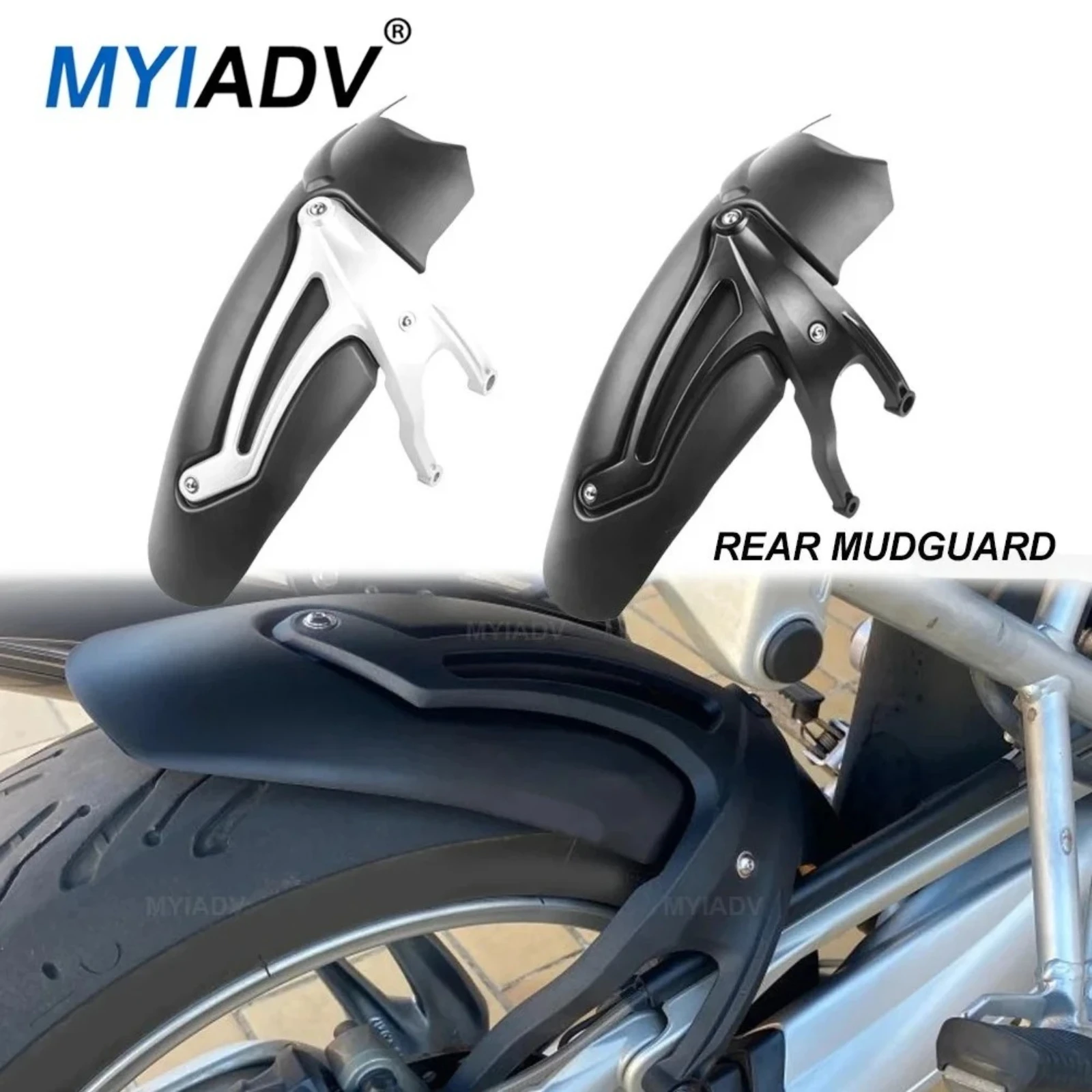 Motorcycle Fender Mudguard Rear Tire Hugger Splash Guard Cover For BMW R 1200 GS R1200 2004-2012 R1200GS For OC Adv 2005-2013