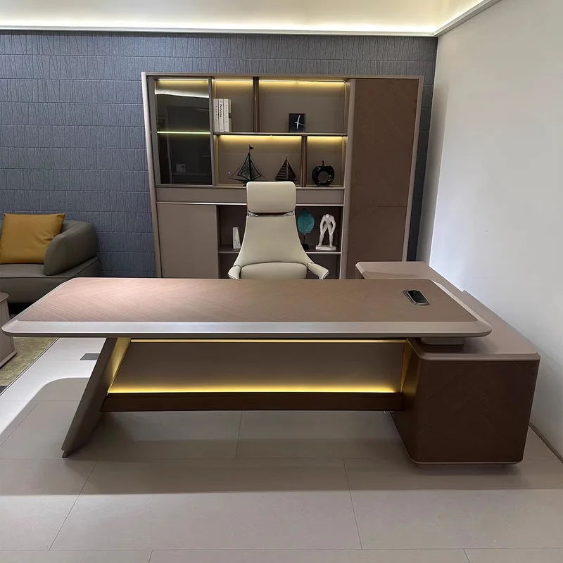 CEO desk Simple Boss , Modern , Manager , Office Furniture With A Touch Of Luxury, Supervisor Desk, Large Executive