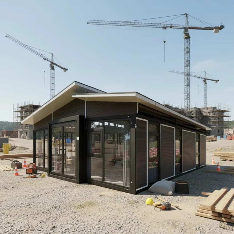 Casa Contenedor Modular Expandible de 20 pies y 3 Dormitorios para Vivienda