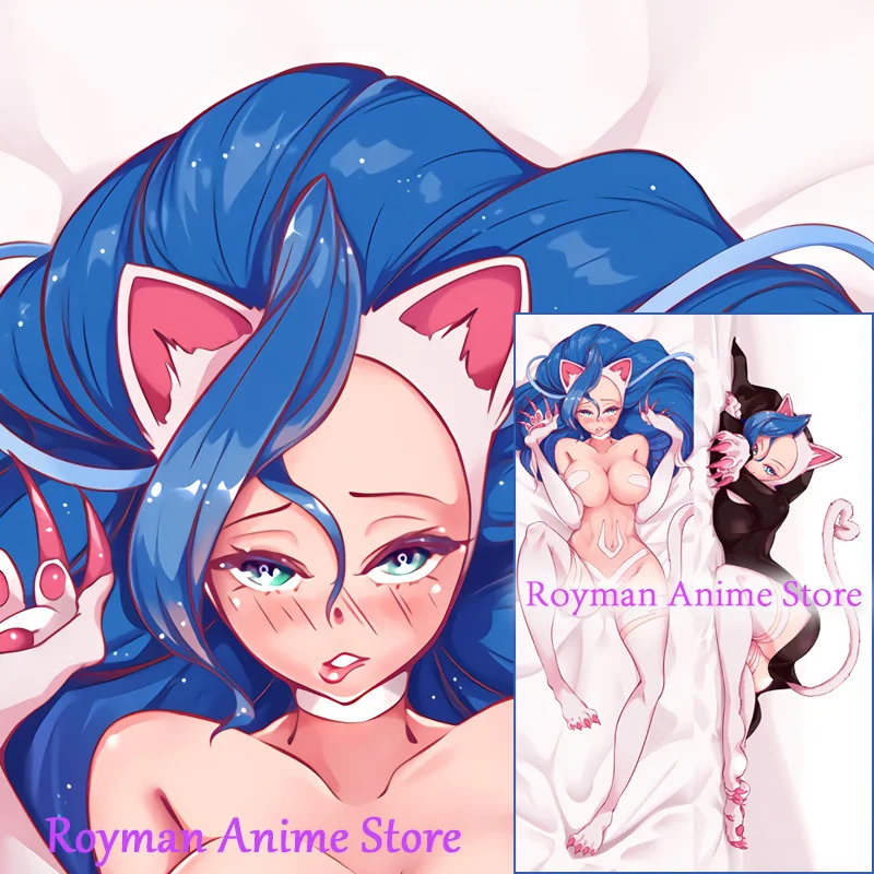 

Dakimakura Anime Felicia Darkstalkers Vampire Savior Double Sided Print Life-size Body Pillow Cover