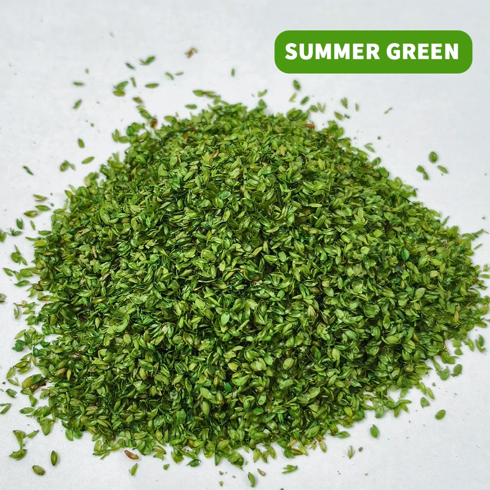 ชุดอุปกรณ์จำลองภูมิประเทศ ใบไม้ขนาดเล็ก ใบไม้ประดิษฐ์ ผงสำหรับตกแต่งภูมิทัศน์ทางรถไฟ/งานโมเดล DIY/ทำต้นไม้/ไดโอรามา