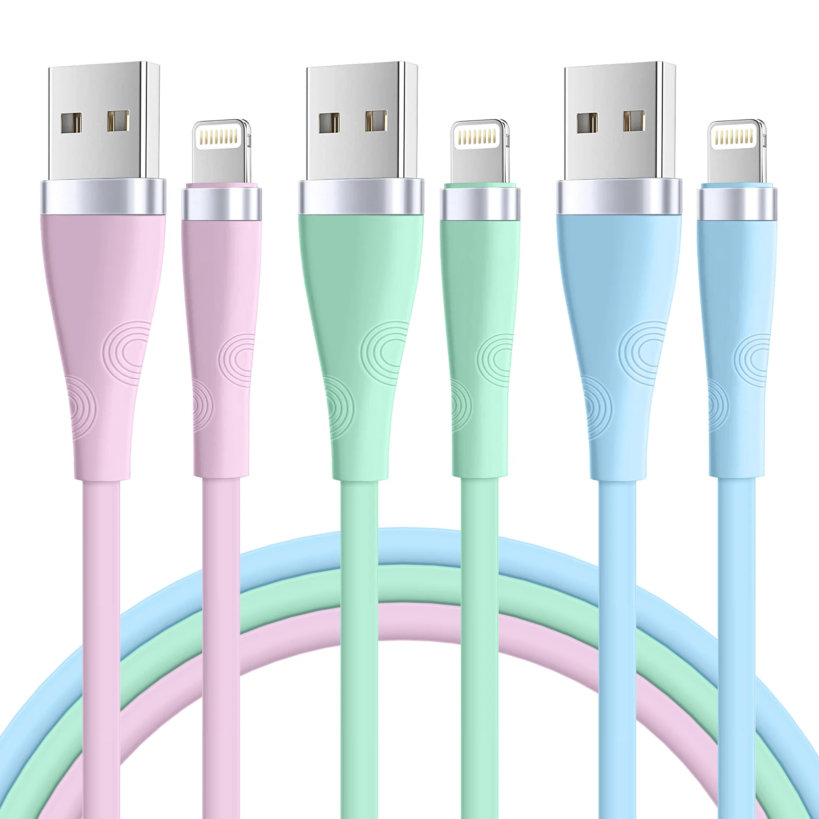 

Fast Charging USB Charger Cable For iPhone 14 13 12 11 Xs Max Xr X 8 7 6 Plus 5 SE iPad Origin Mobile Phone Long Data Cord 1.8m
