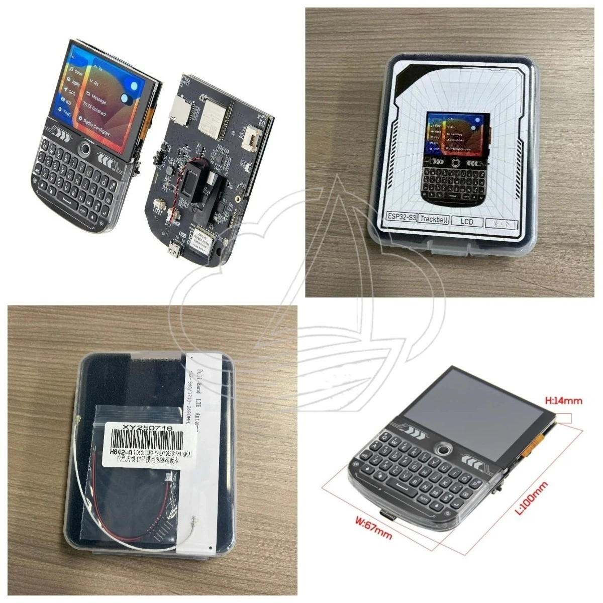 ESP32-S3 Development Board LCD Touch Screen Trackball WiFi Bluetooth Module