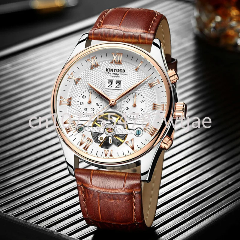 

Men's watch multifunctional fully automatic mechanical watch hollow tourbillon men's watch fashion mechanical