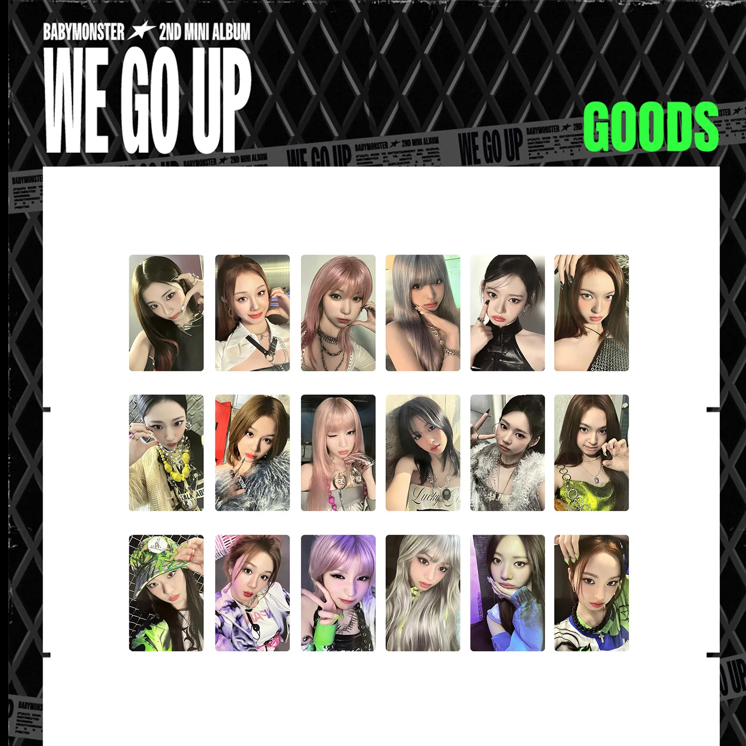 6 шт./компл. BABYMONSTER новая серия второй мини-альбом WE GO UP ломо карты RORA ASA RUKA HARAM AHYEON PHARITA CHIQUITA подарки для фанатов 6 шт./компл. BABYMONSTER новая серия второй мини-альбом WE GO UP ломо карты RORA ASA RUKA HARAM AHYEON PHARITA CHIQUITA подарки для фанатов