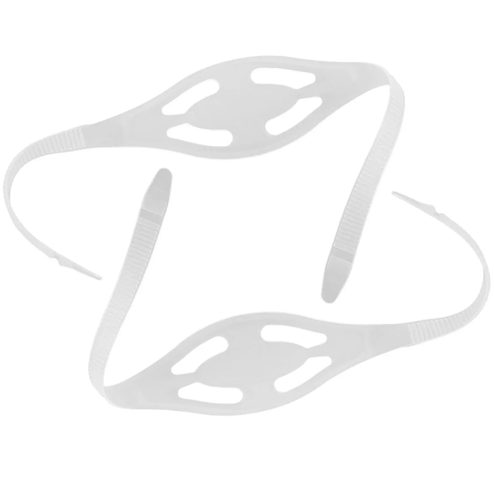 

2 шт. силиконовые регулируемые ремешки для маски для дайвинга, сменные эластичные ремешки для очков для плавания и снорклинга, фиксаторы для головы