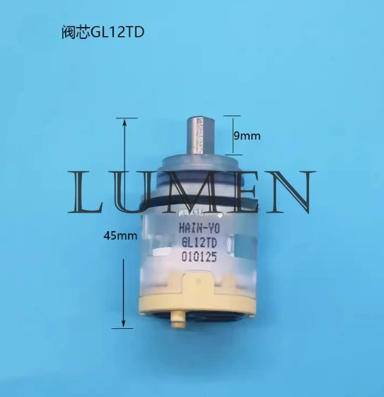 GL12TD hot and cold mixing faucet ceramic valve core flat foot diameter 25MM