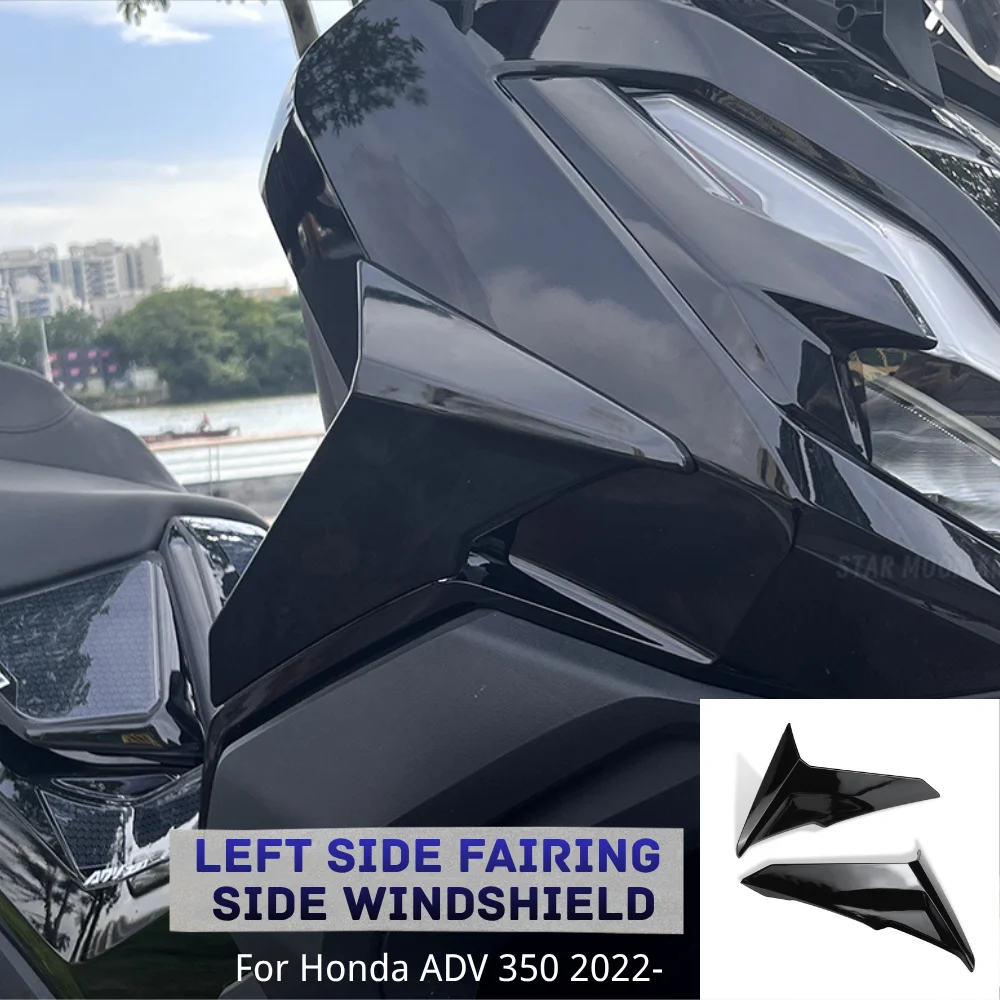 

For Honda ADV 350 2022 2023- Motorcycle Left Right Side Fairing Side Cover Wing Deflector Windshield Screen ADV350 Accessories