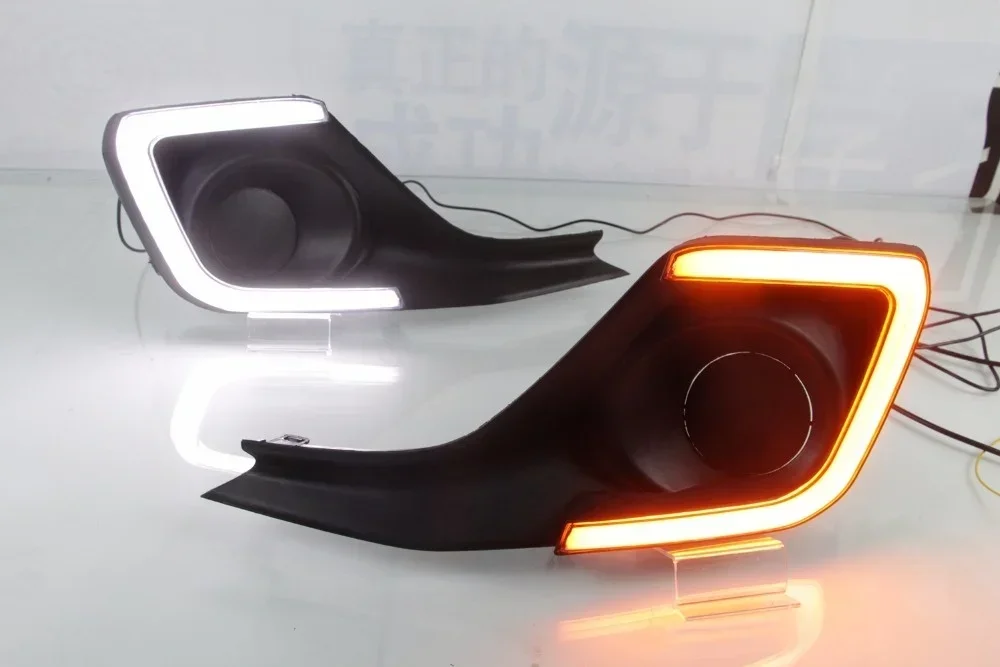 

Eosuns Led Drl Daytime Running Light for Suzuki Swift 2018-2019 with Yellow Turn Signal and Wireless Control