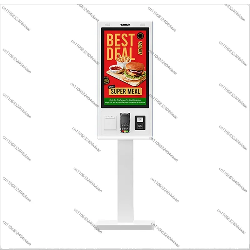 For 21.5 Inch Self-service Ordering Machine, Touch All-in-one Machine, Catering Self-service Scanning Code Cash Register