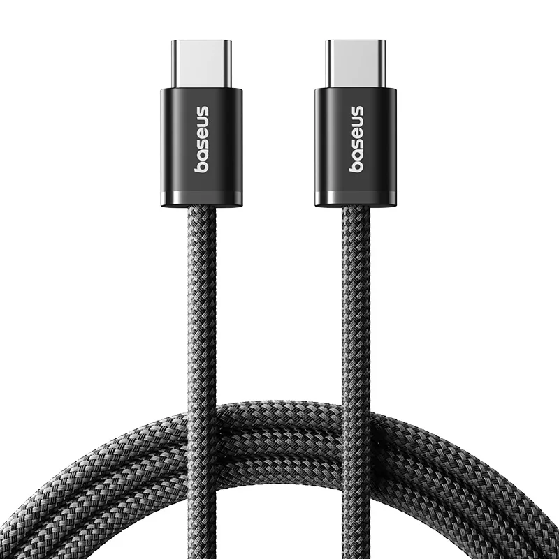 Baseus 100 W USB-C-Kabel für iPhone 16 15 Plus Pro Max Typ-C-Kabel für MacBook Pro iPad PD Schnellladekabel Typ-C-Kabel