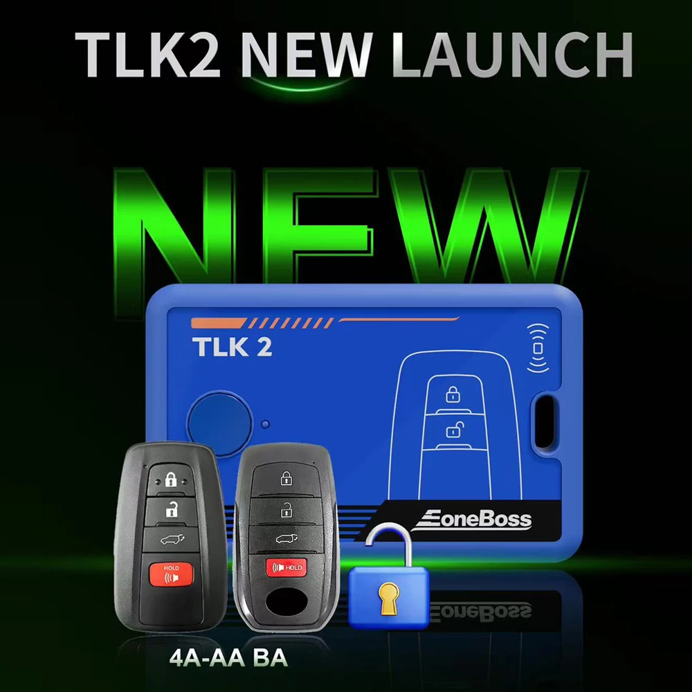 TLK1 Key Unlocking Device/TLK 2 Locked Key Reuse Tool/TLK3 for Toyota Lexus 8A-AA BA B9 B8 Smart Remote Reuse Tool No Solder