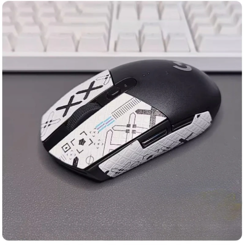 لوجيتك G304 G102 ماوس شريط لحام تزلج اليدوية ملصق عدم الانزلاق سحلية الجلد تمتص العرق المضادة للانزلاق ملصق دون ماوس #5