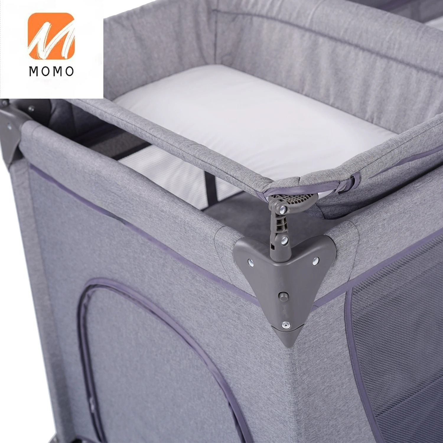 Fashion Design Baby Playpen High Quality Baby Playard Baby Bed 27*27*77CM 1PC/1CTN 13.9KG 14.9KG EVA/PU Metal,150d Nylon