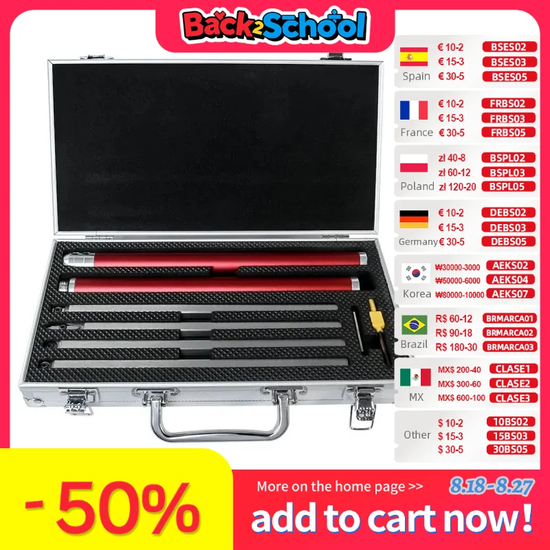

ALLSOME Wood Turning Tool Woodworking Lathe Chisel Set Carbide Insert Cutter Stainless Steel Bar Aluminum Storage Box HT2962