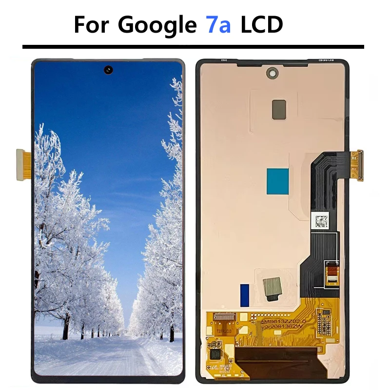 Tested AMOLED For Google Pixel 7a LCD GWKK3, GHL1X, Display Touch Screen Digitizer Digitizer For Google Pixel 7a G0DZQ, Repair