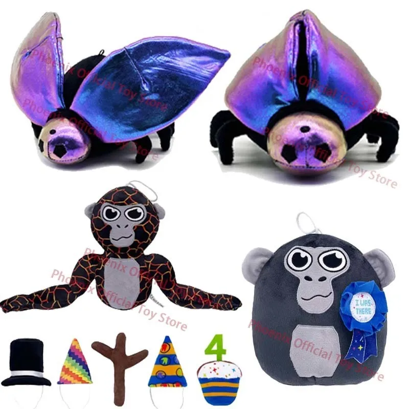 2025 Gorilla Tag Doug The Bug Plush Monke Plushie Cute Doughboi Stuffed Pillow Soft Room Decoration Doll Kawaii Toy Kids Gift