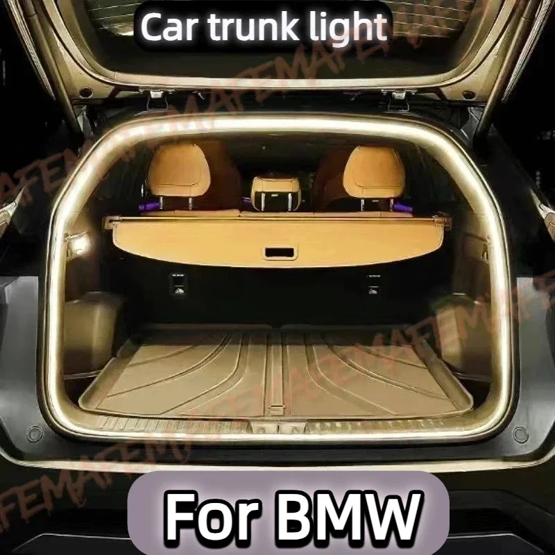 For BMW X1 X2 X3 X4 X5 X6 X7 1 2 3 4 5 6 7 8 Car trunk light Car Trunk Lighting Modification Car Decorative Lights