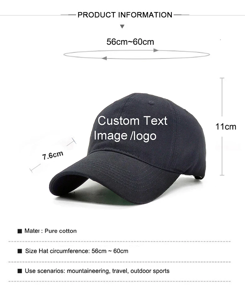 Baumwolle Custom Stickerei Logo Baseball Kappe Für männer Weiche SurfaceTeam Knochen Caps Gorras Casual Casquette frauen Papa Hut – Detail 3