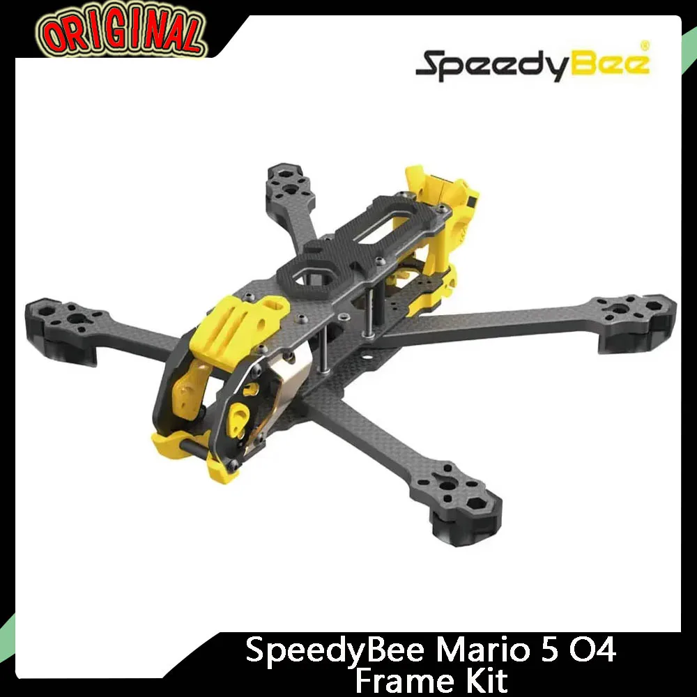 

Комплект рамок SpeedyBee Mario 5 O4 — версия DC/XH, карбон T700 для дронов FPV Racing и Freestyle