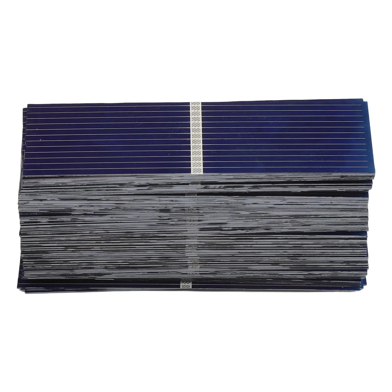 100pcs For Solar Cell Units 0.5V Polycrystalline Silicon Material for Integration into For Solar Charging and Lighting Setups