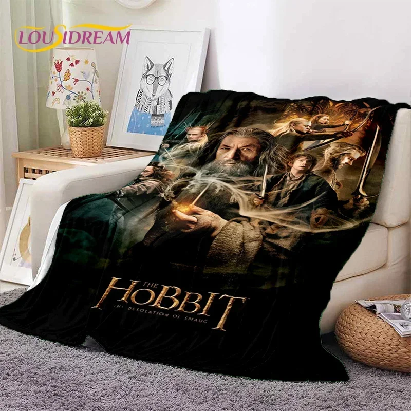 L-Lord of The Rings H-Hobbit Movie Soft Blankets,Keep Warm Throw Blanket Comfortable Blanket for Picnic Beds Sofa Home Bedroom