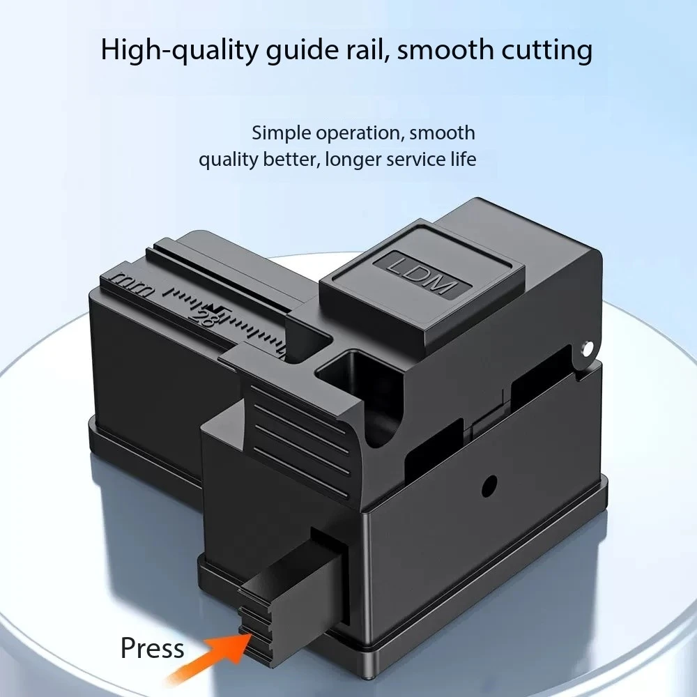 

2025 New Mini Optical Fiber Cleaver ABS High Precision Small Cable Cutter Cold Connection Cutting Tool for Fiber Precision