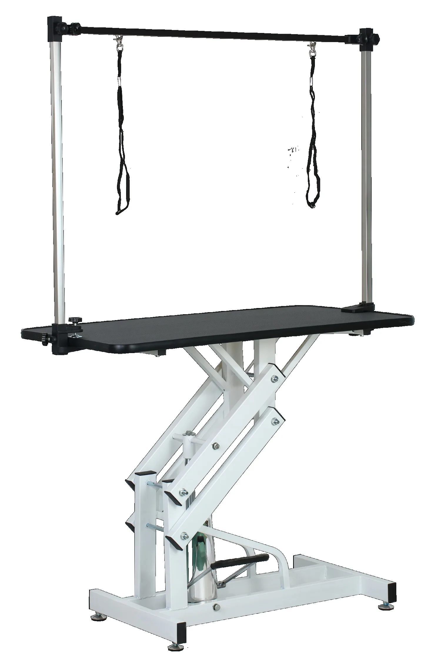 Imagem -02 - Hidráulica Pet Dog Grooming Table Atualizado Profissional Mesa de Secagem Heavy Duty Frame com Braço Ajustável e Noose 43