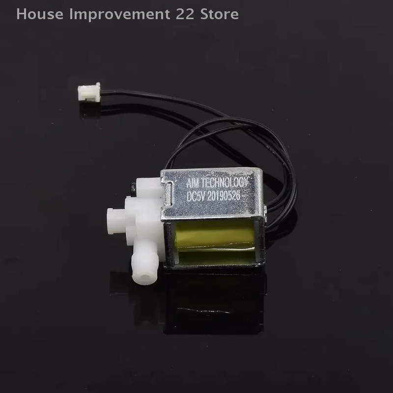 1 قطعة DIY عادة مغلقة التحكم الجزئي سقي صمام الكهرومغناطيسي DC5V صغير 2-موقف صمام المياه الملف اللولبي صمام
