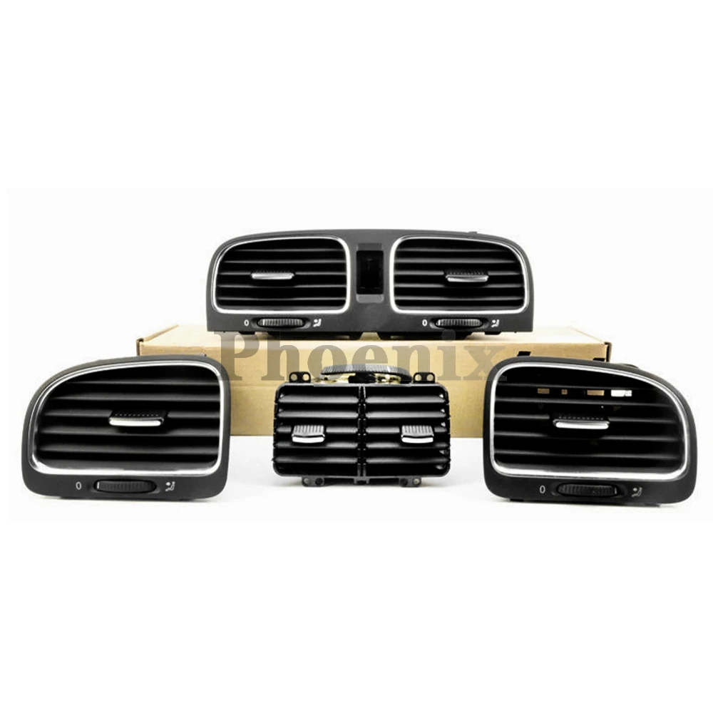 

Панельная консоль, вентиляционные отверстия, приборная панель, вентиляционное отверстие для кондиционера для VW Golf 6 MK6 2009 2010 2011 2012 2013 2014 5K0819728 5K0819703