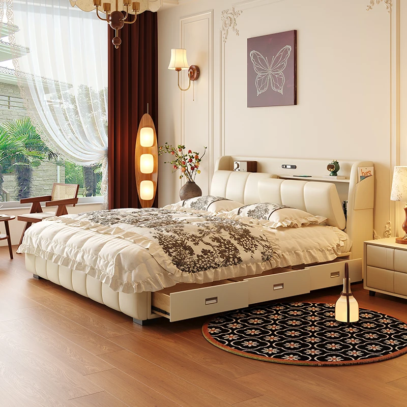 

Многофункциональная кровать-трансформер для девочек: массажная, двуспальная, с высоким основанием, роскошная кровать-чердак для принцесс, мебель для дома