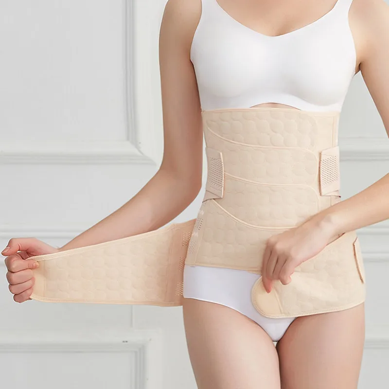 Pita Perut Setelah Kehamilan Sabuk Korset Postpartum Bersalin Set Korset Shapewear Korset Pelangsing Perban Band Waisr Trainer