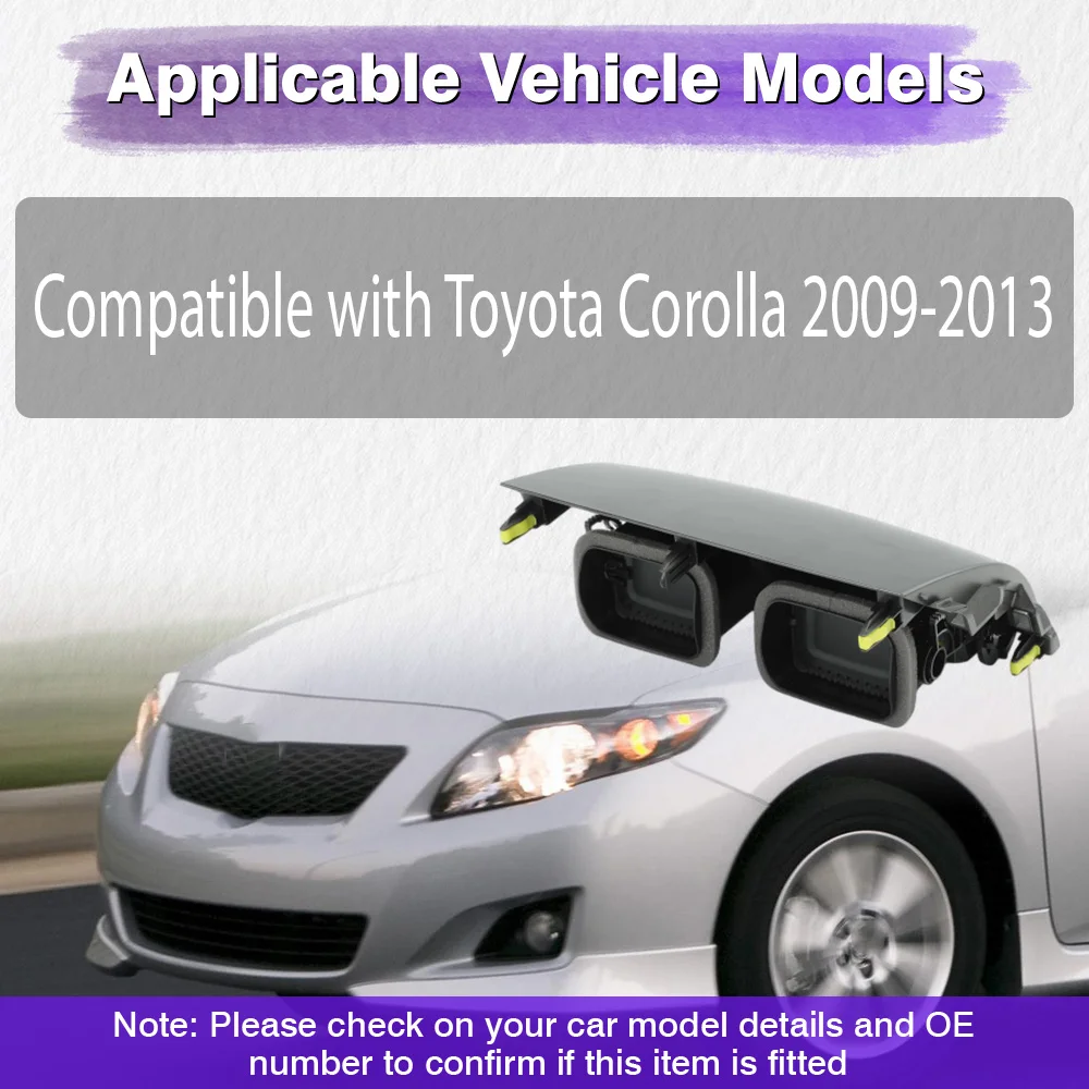 

Для Toyota Corolla 2009-2013 автомобильная центральная приборная панель, вентиляционное отверстие, крышка, решетка в сборе 55670-02163 556700216