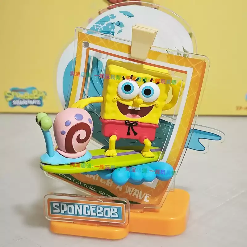 SpongeBob SquarePants Figure Patrick Star Squidward Captain Eugene Blind Box Children Toy Gift view 4