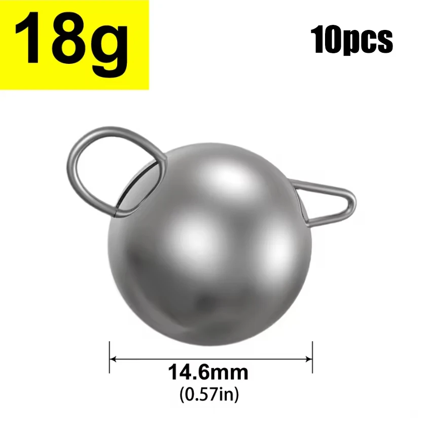 Mrlurion Jigging Lead Sinker 10 Pieces 3