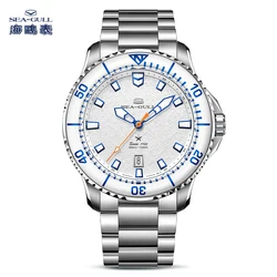 Mewa męski zegarek relogio masculino 30Bar nurkowanie Luminous automatyczny mechaniczny zegarek na rękę szafirowy kryształ montre homme 1212