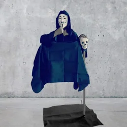 The Floating Man Illusion Magic Trick, Levitating Chair Man Street Close-up Magic Classic Gimmick Prop Funny Mentalism Magic