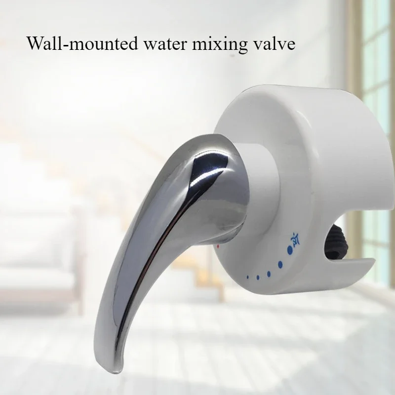 Bathroom Accessories Water Heater Wall Type Mixing Valve Faucet Open-mounted Single Double Control Universal Hot and Cold Valve