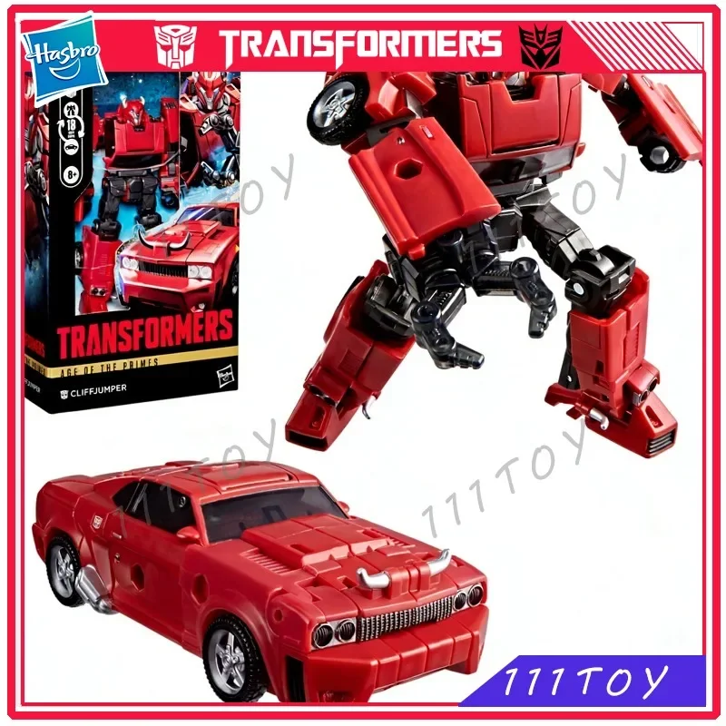 In Stock Hasbro Transformers Classic Toys Age Of The Primes Deluxe Cliffjumper Action Figures Robot Toy Collectibles Gift Hobbie