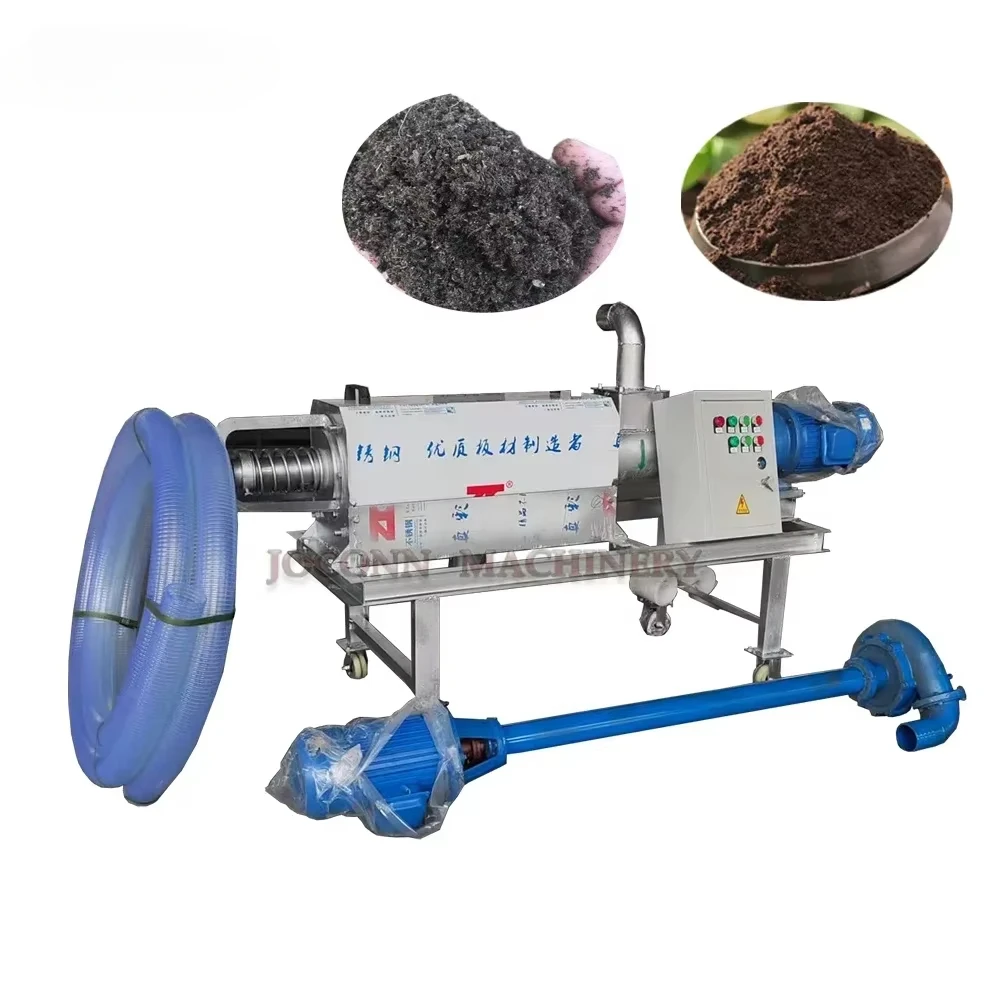 Commercial Farm Manure Dehydrator Animal Dung Processing Machine Duck Rabbit Poultry Fertilizer Drying Machine