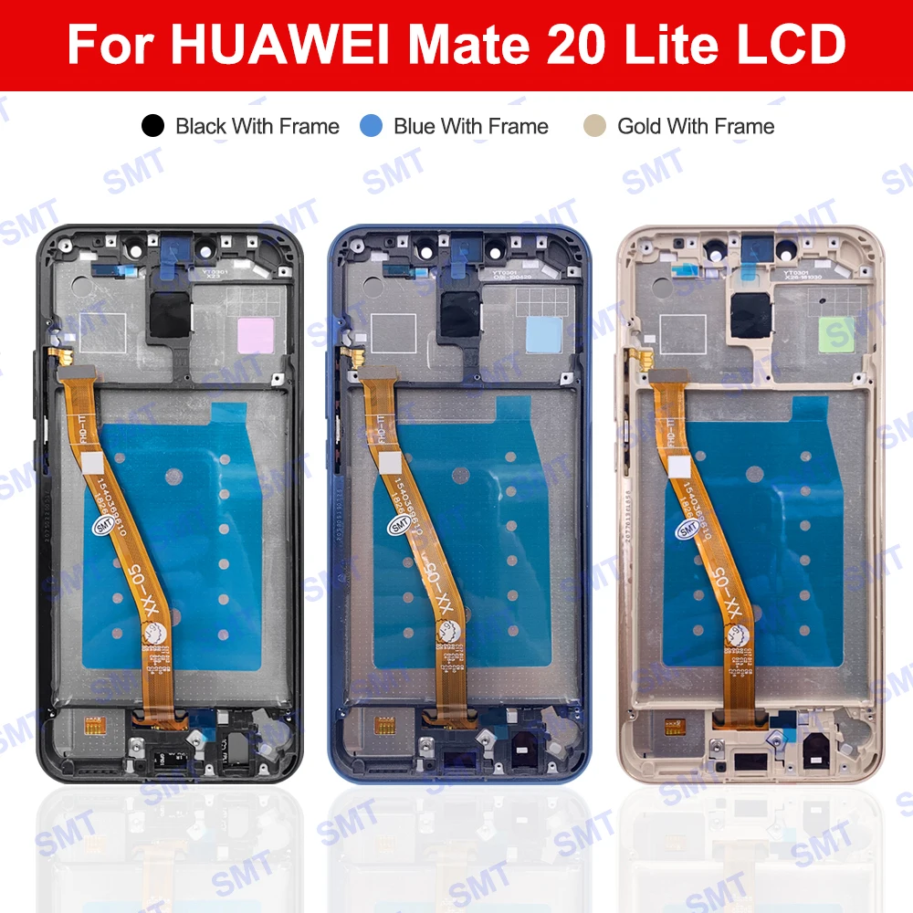 6.3 inch For Huawei Mate 20 Lite Display Touch Screen +Frame Digitizer Assembly for huawei mate 20 lite SNE-AL00 SNE-LX1