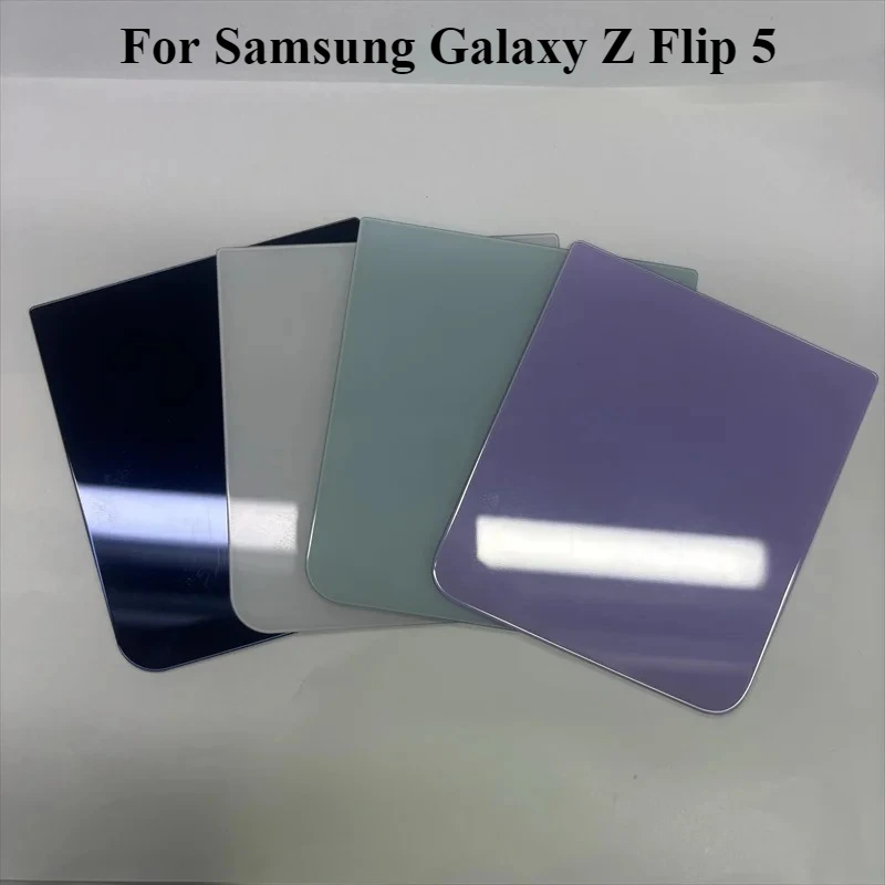 

A++Back Door Battery door Bottom Cover Back GLASS For Samsung Galaxy Z Flip 5 5G F731 GH97-29135A
