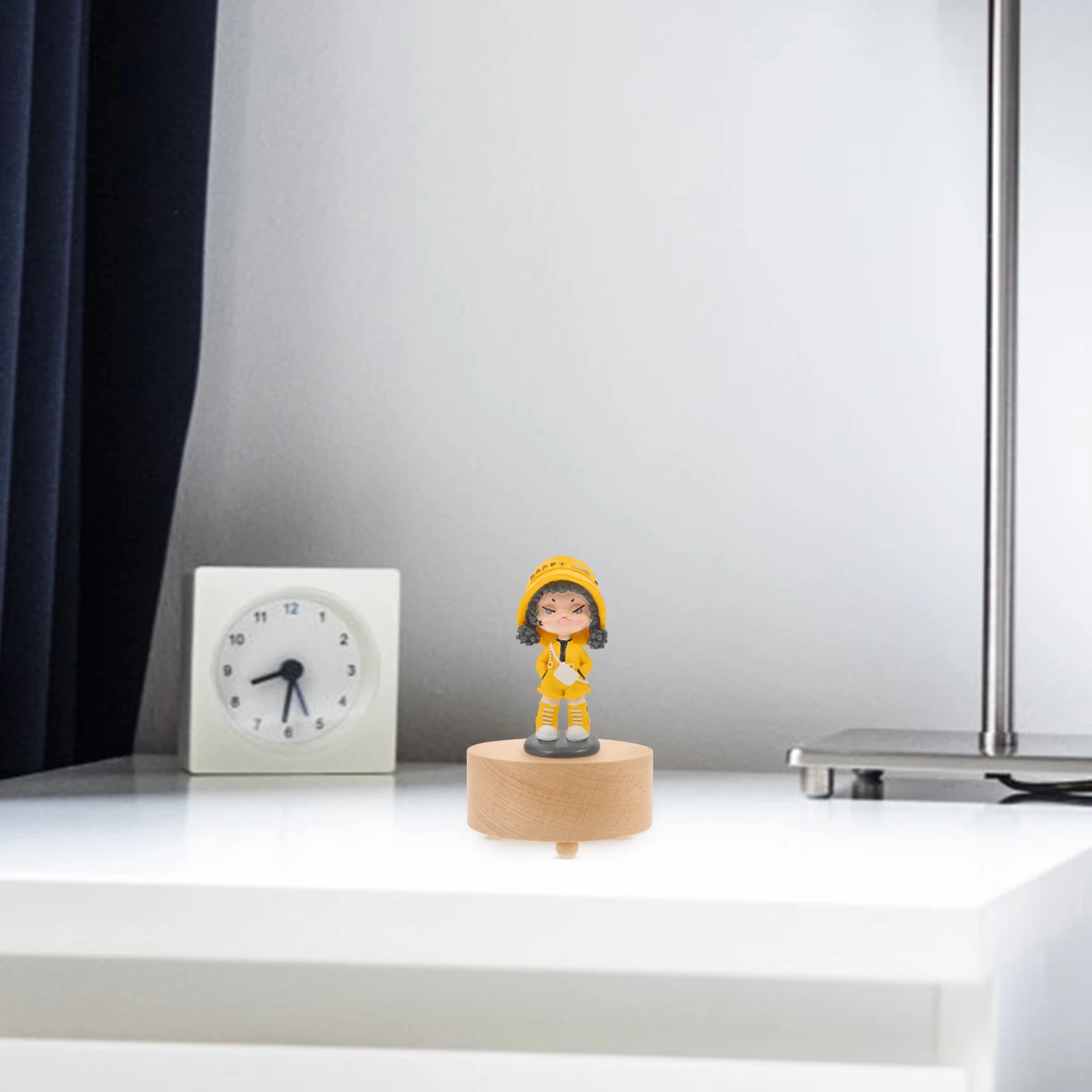 

1pcs Musical Base Compact Light Music Box Platform For Diy Craft Home Cafe Decor Wedding Party Decoration, Diy Musical Box