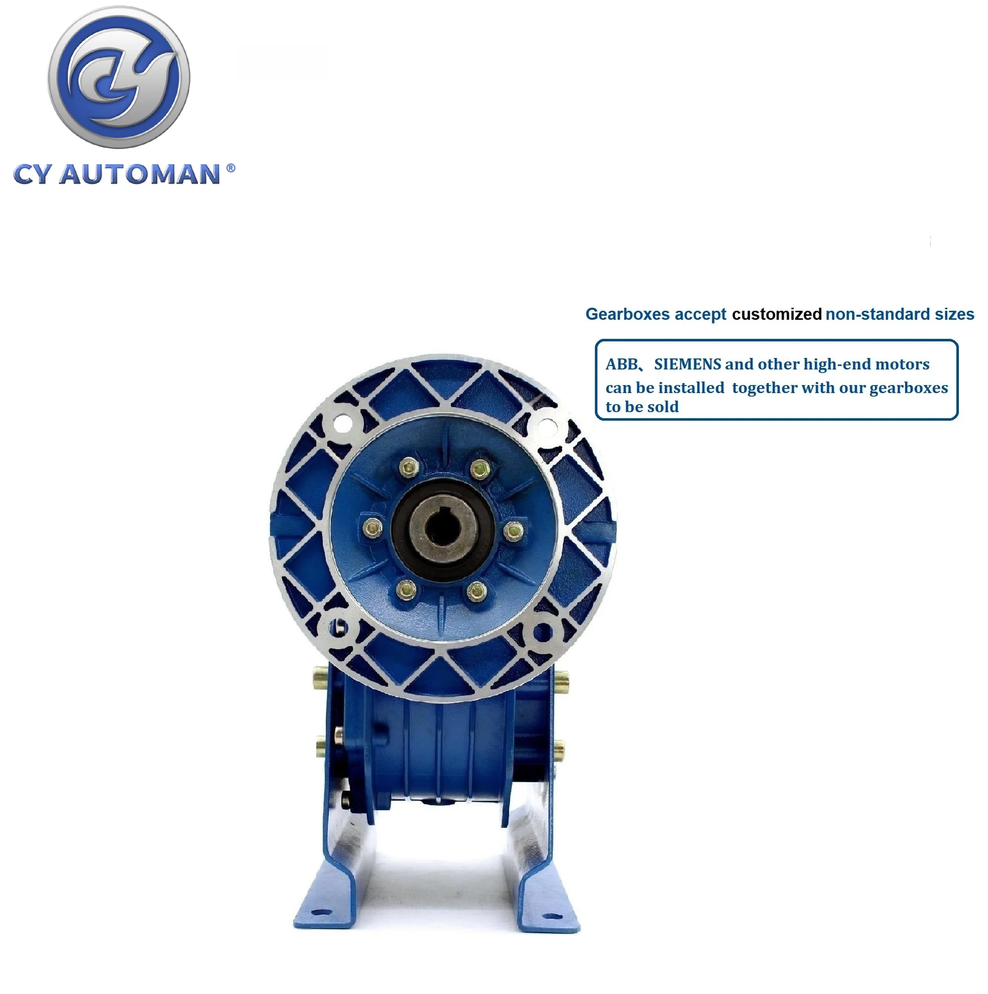 CYAutoman-reductor de motor de caja de engranajes helicoidales de alto Torque, NMRW 50, RW050, CYRW50, entrada 14/11/19mm, salida de 25mm, relación 5:1/100:1, proveedores