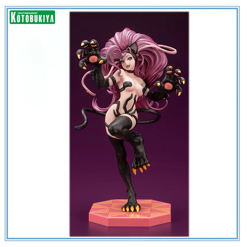 

100% Оригинальная статуэтка Kotobukiya Bishoujo: Vampire: The Night Warriors Фелиция, лимитированная серия коллекционных фигурок, в наличии