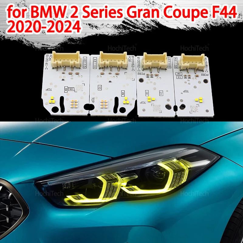 

Car Front Headlight Yellow Daylight Led Board for BMW 2 Series Gran Coupe F44 216i 218i 220i 228i M235i 216d 218d 220d 20-24 DRL