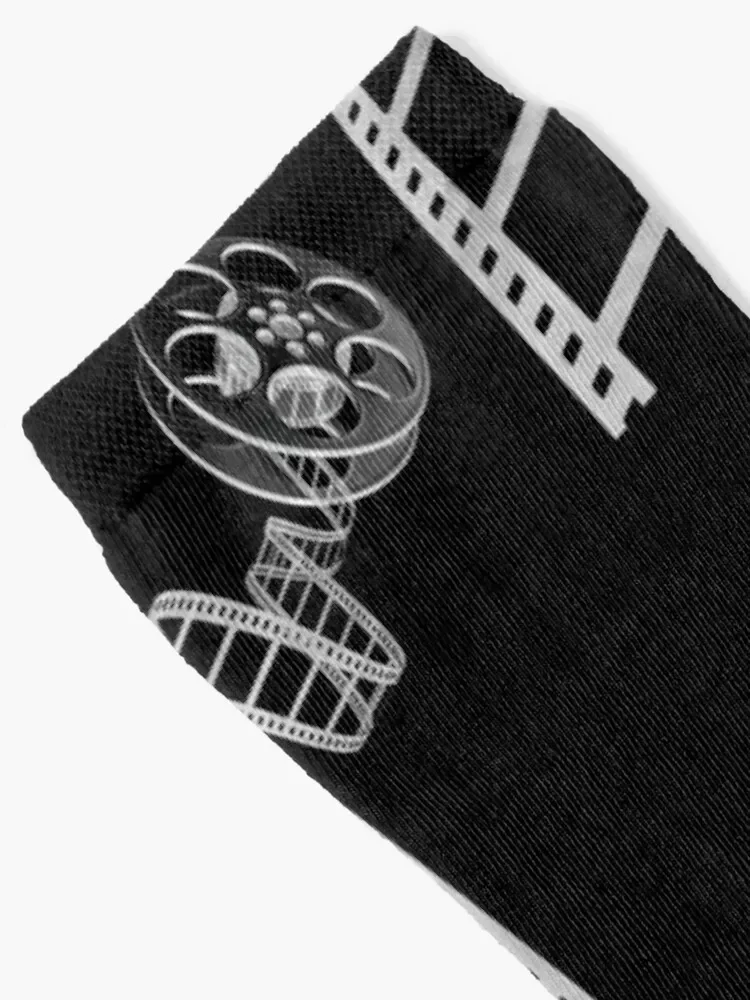 Cinema, Filming, Gift for director, producer, video editor, movie maker, filmmaker, Socks floral Girl'S Socks Men's