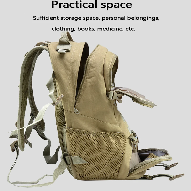 27L Outdoor Climbing Sport Hiking Backpacks Capacity Men's Trekking Bag Tactical Train Combat HuntingAccessory