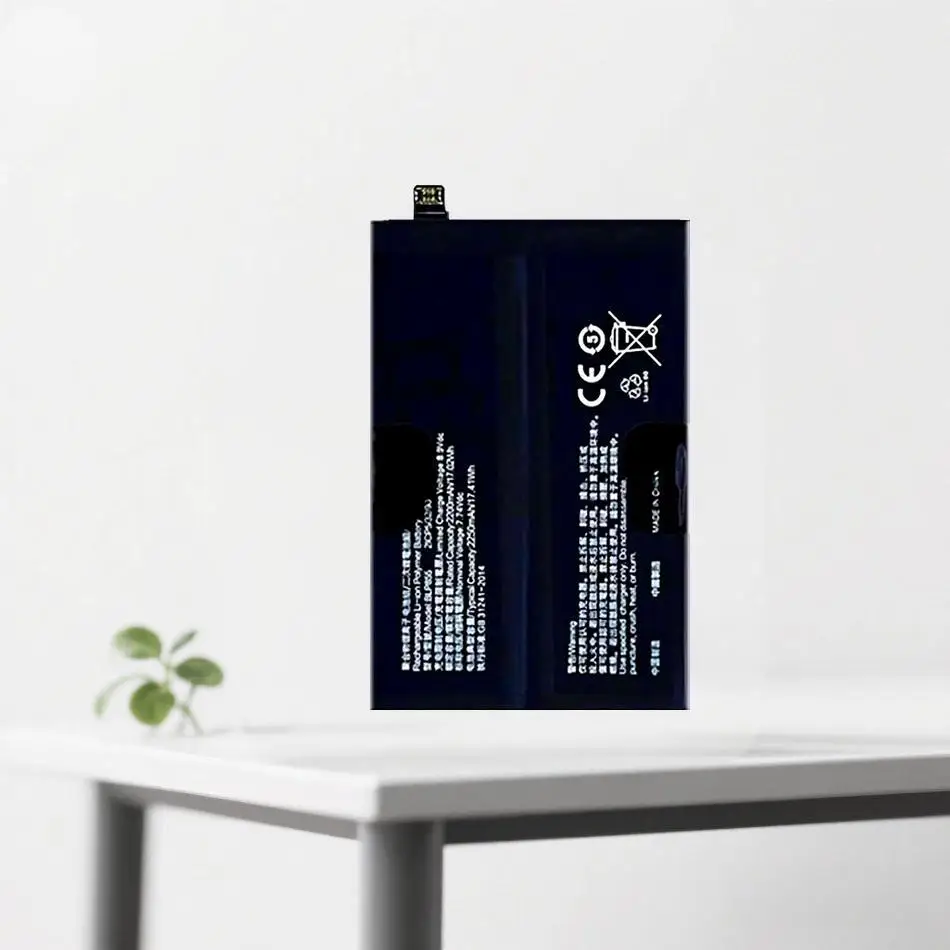 

Аккумулятор мобильного телефона для Oppo Reno 6 Pro 5G BLP855, быстрая зарядка, высокая емкость, 4500 мАч