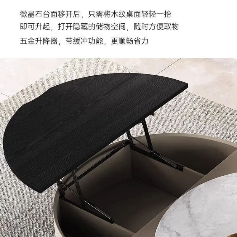 Coffee Table New Consciousness Minimalist Liftable Storage Coffee Table Small Apartment Home Advanced Designer